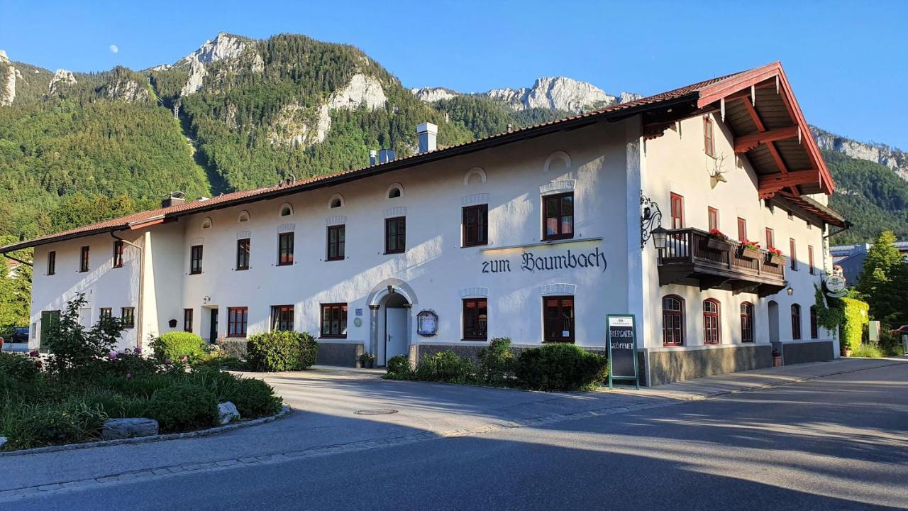 Wirtshaus Zum Baumbach Hotel Aschau im Chiemgau Exterior photo